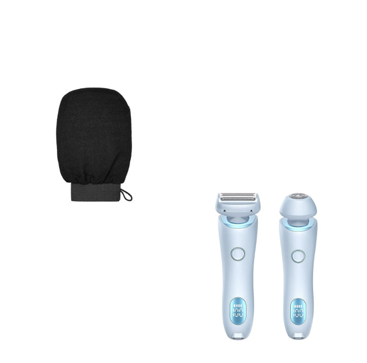 🩷 Glamitup™ 2-in-1 Rechargeable Hair Remover – Smooth, Soft, Effortless Skin
