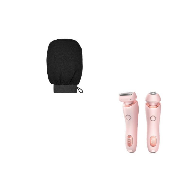 🩷 Glamitup™ 2-in-1 Rechargeable Hair Remover – Smooth, Soft, Effortless Skin