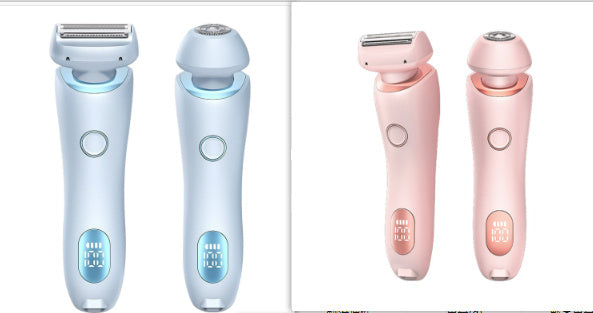 🩷 Glamitup™ 2-in-1 Rechargeable Hair Remover – Smooth, Soft, Effortless Skin