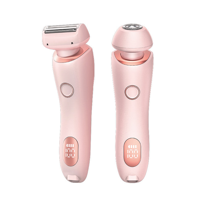 🩷 Glamitup™ 2-in-1 Rechargeable Hair Remover – Smooth, Soft, Effortless Skin