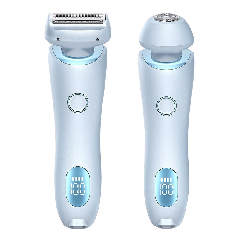 🩷 Glamitup™ 2-in-1 Rechargeable Hair Remover – Smooth, Soft, Effortless Skin