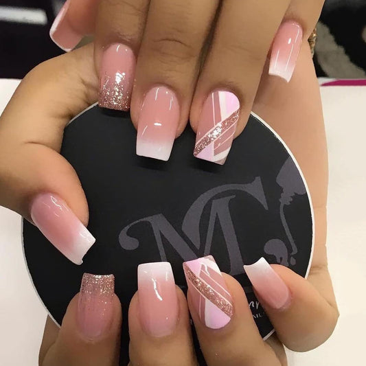 Glamitup™ Soft Glam Gradient Press-On Nails
